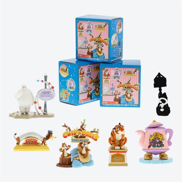 Disney(ディズニー)のディズニー ミニチュアフィギュアコレクション チップ デール ツリーハウス エンタメ/ホビーのおもちゃ/ぬいぐるみ(キャラクターグッズ)の商品写真
