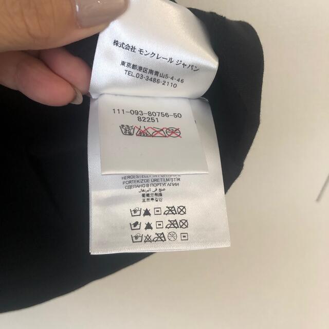 国内モンクレール Tシャツ 腕ワッペン ペイント柄