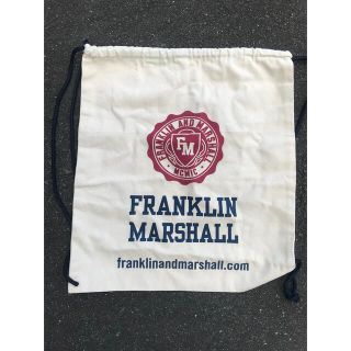 フランクリンアンドマーシャル(FRANKLIN&MARSHALL)の専用-値下げ 非売品 フランクリンマーシャル ナップサック(バッグパック/リュック)