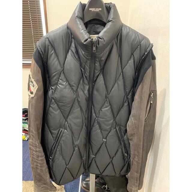 UNDERCOVER - AFFA 袖レザーダウン Lの通販 by V's shop|アンダー
