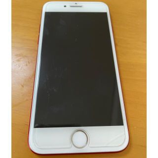 アイフォーン(iPhone)のiPhone7 レッド　※ジャンク(スマートフォン本体)