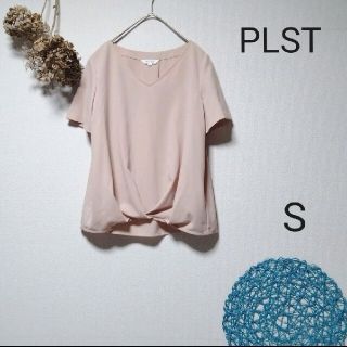 プラステ(PLST)のPLST プラステ　半袖ブラウス　Vネック　カットソー(シャツ/ブラウス(半袖/袖なし))