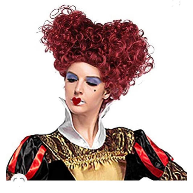 アリスワンダーランド　赤の女王　ウィッグ エンタメ/ホビーのコスプレ(ウィッグ)の商品写真
