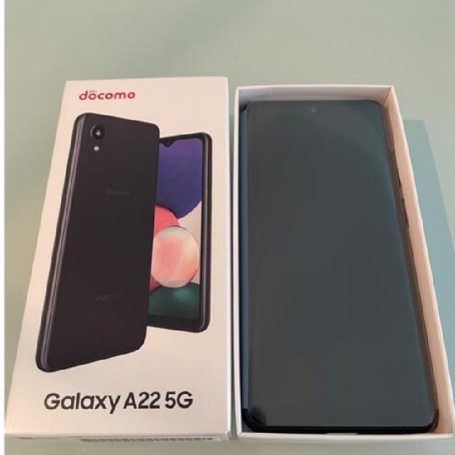 GALAXY A22のスマホ本体 SIMフリー