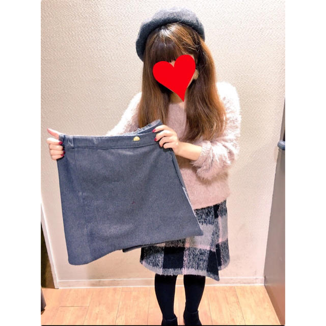 NICE CLAUP(ナイスクラップ)のNICE CLAUP♡リバーシブルスカート レディースのスカート(ミニスカート)の商品写真