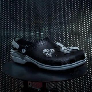 マスターマインドジャパン(mastermind JAPAN)のmastermind JAPAN Crocs サンダル 黒 白 27cm(サンダル)