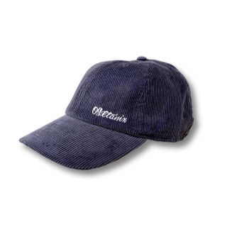 og classix cap キャップ　コーデュロイ　チャコール　ポロキャップ(キャップ)