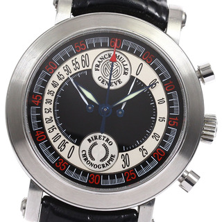 フランクミュラー(FRANCK MULLER)の【FRANCK MULLER】フランクミュラー ビーレトロ レトログラード ラウンド クロノグラフ 7000CCB 自動巻き メンズ_701318(腕時計(アナログ))