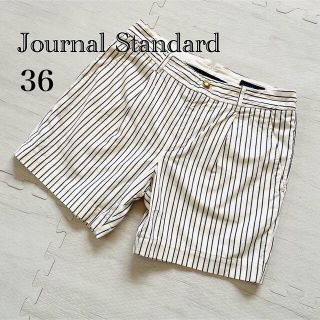 ジャーナルスタンダード(JOURNAL STANDARD)の【Journal Standard】ストライプ ハーフパンツ(ハーフパンツ)