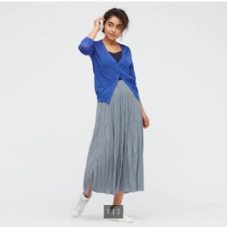 ユニクロ(UNIQLO)のライトVネックカーディガン(カーディガン)