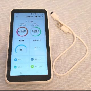 ギャラクシー(Galaxy)のモバイルWi-Fi Galaxy 5G SCR01 ルーター　ポケットWi-Fi(その他)