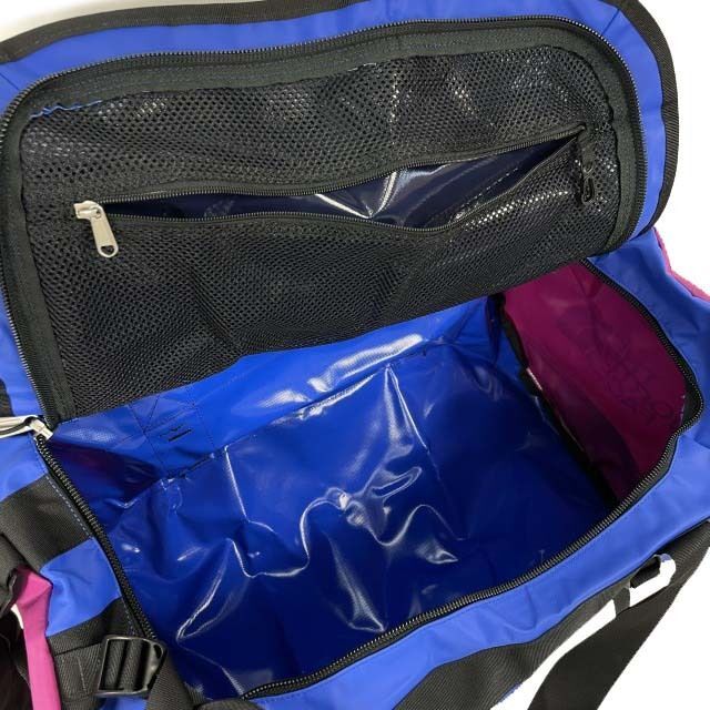 THE NORTH FACE - ノースフェイス ボストンバック US限定(M/71L)青 紫