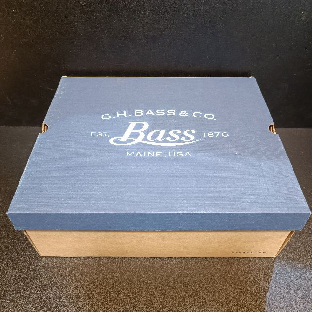 ジーエイチバス（G.H.BASS） 6ホールブーツ 黒 UK8