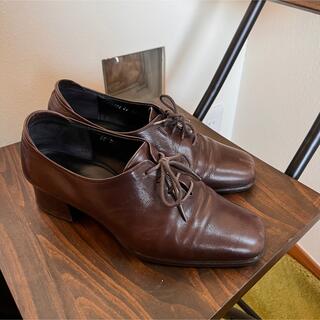 アシックス(asics)のWALLAGE by asics 歩きやすい　革靴　ローファー　ショートブーツ(ローファー/革靴)