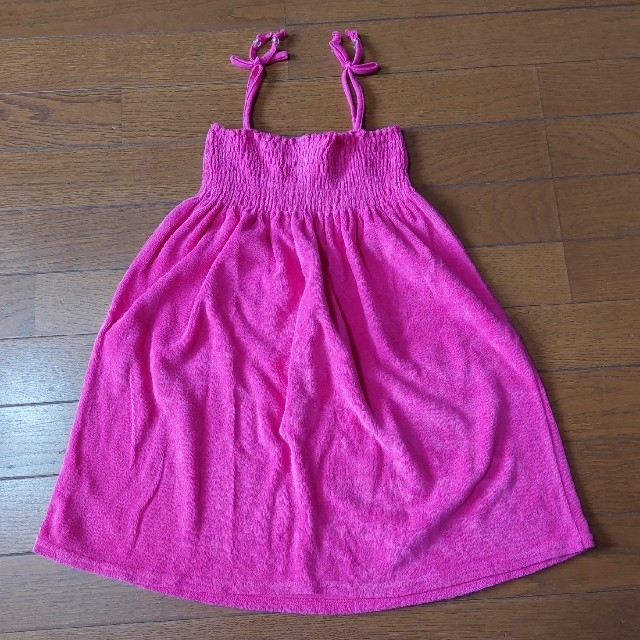 NEXT(ネクスト)のnext　パイル地ワンピース　128cm キッズ/ベビー/マタニティのキッズ服女の子用(90cm~)(ワンピース)の商品写真