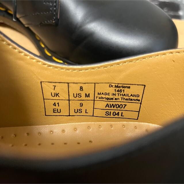 Dr.Martens(ドクターマーチン)の【中古】【並行輸入品】Dr.Martens ドクターマーチン 1461 3ホール メンズの靴/シューズ(ブーツ)の商品写真