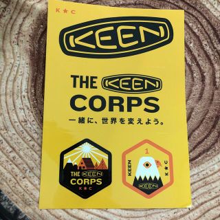 キーン(KEEN)のkeen ステッカーとピンバッジ(その他)