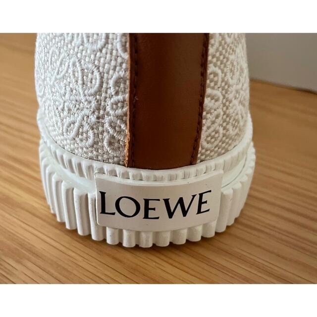 LOEWE(ロエベ)のLOEWE スニーカー ロエベ　アナグラム　ジャカード＆カーフ　EU41 メンズの靴/シューズ(スニーカー)の商品写真