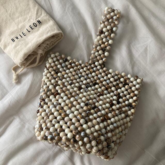 brie leon beads bag