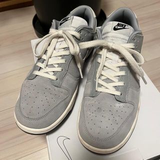 ナイキ(NIKE)のNIKE DUNK LOW by You 28.5cm grey グレー(スニーカー)