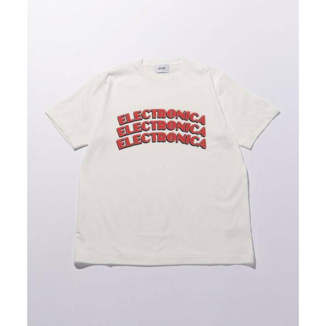 Tシャツ/カットソー(半袖/袖なし)blurhms 「ELECTRONICA」Tシャツ　白　サイズ2