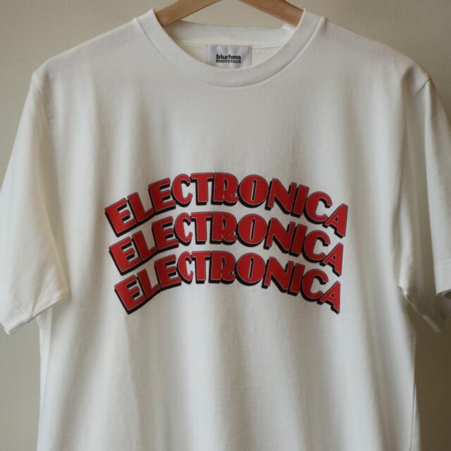 blurhms 「ELECTRONICA」Tシャツ　白　サイズ2