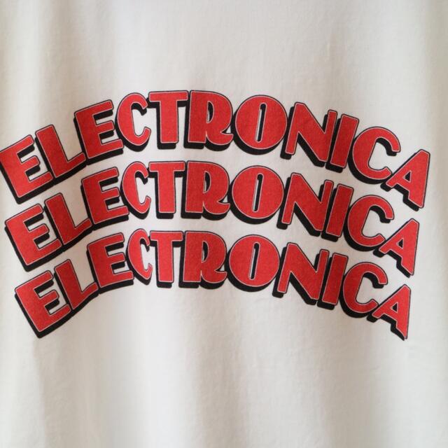 blurhms 「ELECTRONICA」Tシャツ　白　サイズ2