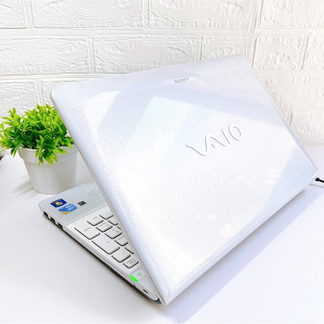 美品❤️すぐに使えるノートパソコン 初心者向 おしゃれVAIO カメラ付 6