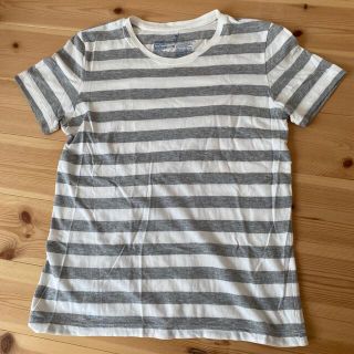 ムジルシリョウヒン(MUJI (無印良品))の無印　ボーダーTシャツ　(Tシャツ(半袖/袖なし))