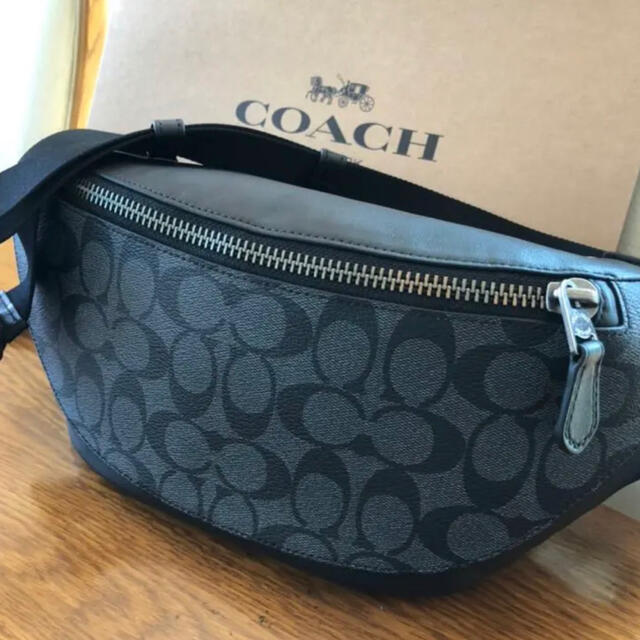 コーチ ボディバッグ メンズ COACH ウエストバッグ 斜め掛け シグネチャー