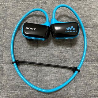 WALKMAN - ウォークマンWシリーズ NW-W274S (L)ブルー 8GB 防水の通販