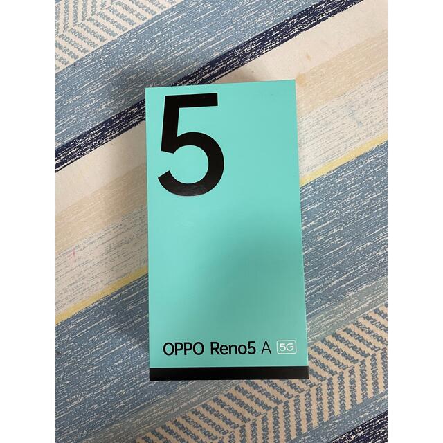 OPPO Reno5 A シルバーブラック【新品未使用】