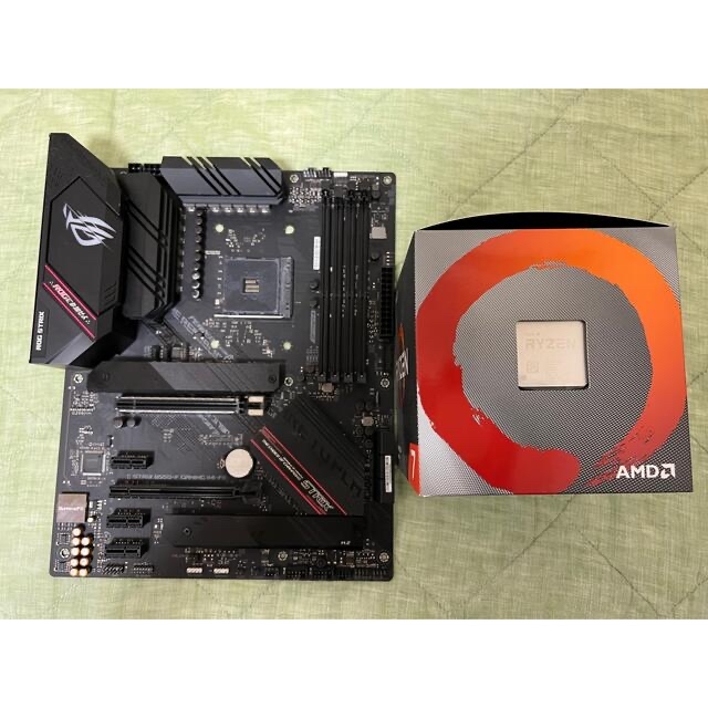 PCパーツAMD Ryzen7 3700X & ASUS B550 wifiマザーボード