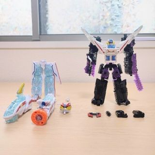 【ジャンク】ミニプラ　魔神戦隊キラメイジャー　キングエクスプレス　ザビューン(特撮)