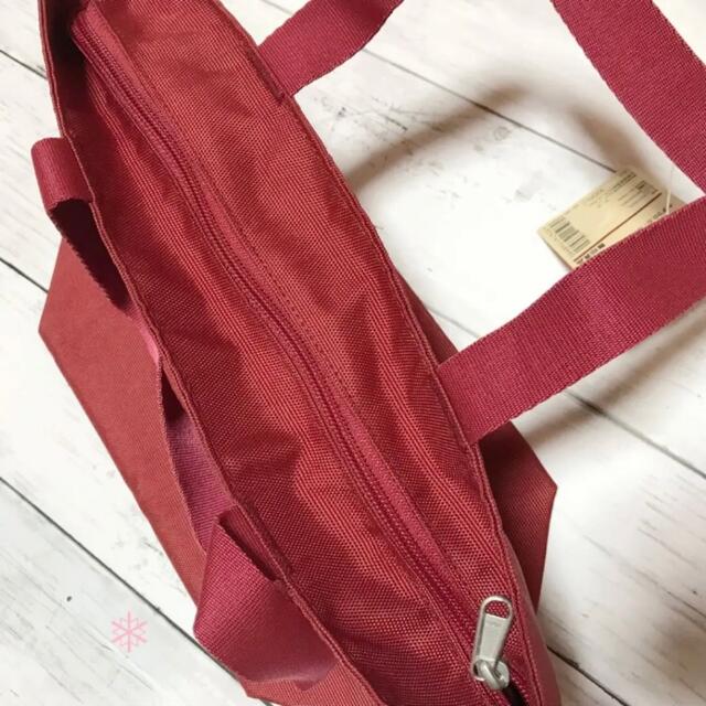 MUJI (無印良品)(ムジルシリョウヒン)の【新品 未使用】タグ付き 無印良品 再生 ポリエステル トート 小 ファスナー レディースのバッグ(トートバッグ)の商品写真