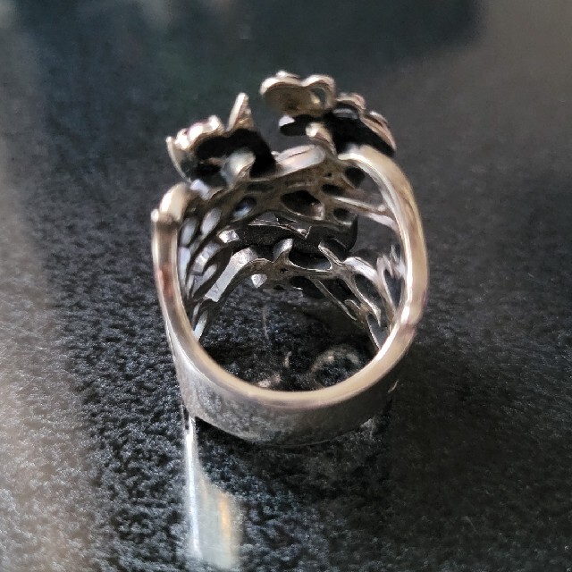 UZU ゴージャスリング SILVER 天然石入り レディースのアクセサリー(リング(指輪))の商品写真