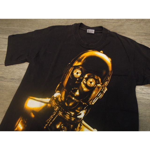 7cb 90's STAR WARS 　C-3PO　シースリーピーオー半袖Tシャ