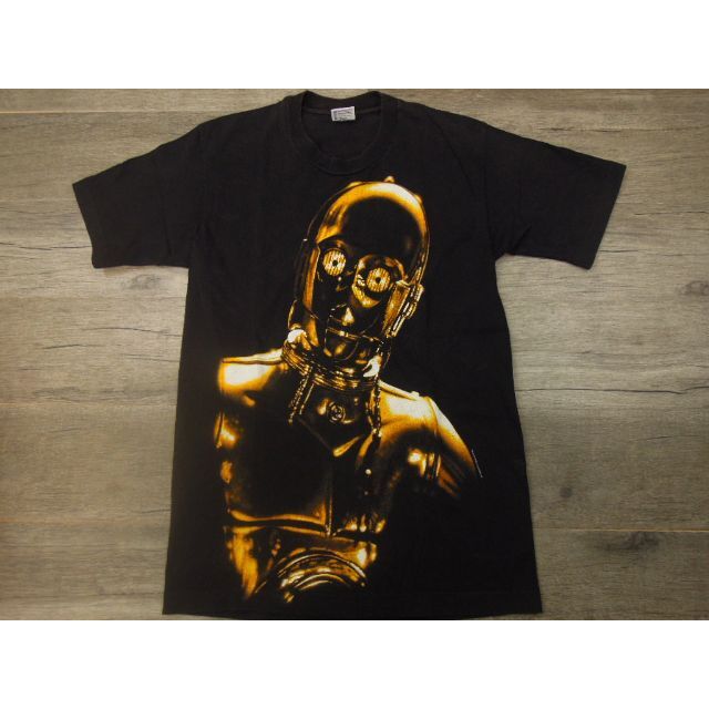 7cb 90's STAR WARS 　C-3PO　シースリーピーオー半袖Tシャ