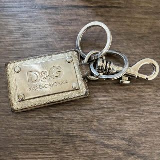 ドルチェアンドガッバーナ(DOLCE&GABBANA)のD&G キーリング キーホルダー プレート(キーケース)