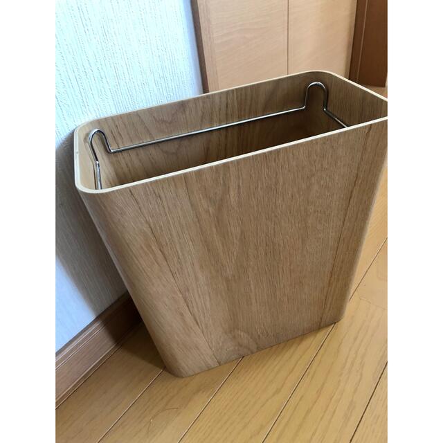 MUJI (無印良品)(ムジルシリョウヒン)の⭐️無印良品⭐️木製ゴミ箱 インテリア/住まい/日用品のインテリア小物(ごみ箱)の商品写真