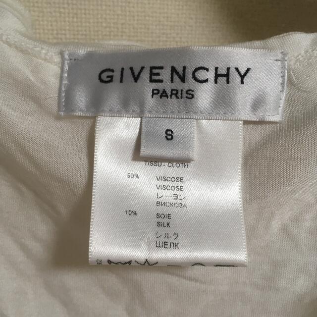 GIVENCHY(ジバンシィ)のGIVENCHY ジバンシー シルク混 カットソー レディースのトップス(カットソー(半袖/袖なし))の商品写真