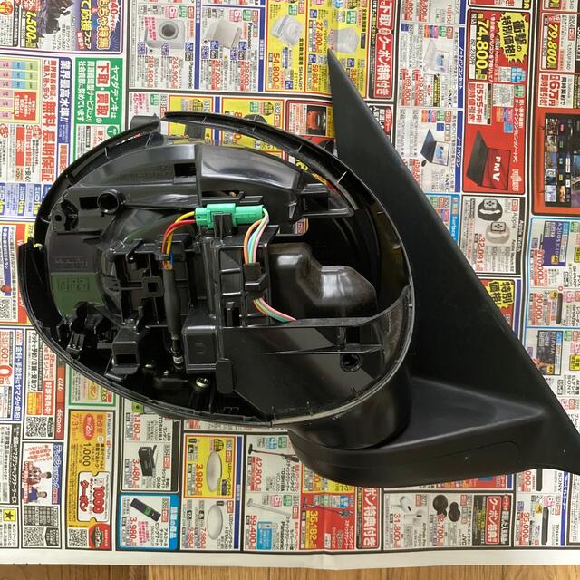 アルトラパン 右サイドミラー カメラ