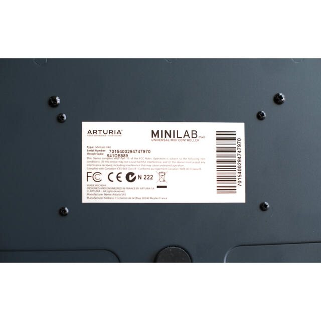 ARTURIA MiniLab Mk II MIDIキーボード 4
