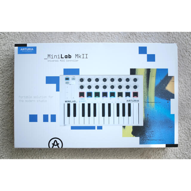 ARTURIA MiniLab Mk II MIDIキーボード 楽器のDTM/DAW(MIDIコントローラー)の商品写真