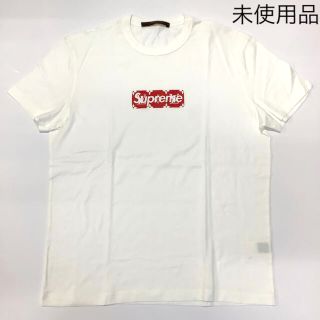 ルイヴィトン(LOUIS VUITTON)の【未使用】ルイヴィトン　シュプリーム　コラボTシャツ　#xsサイズ　r245(Tシャツ/カットソー(半袖/袖なし))