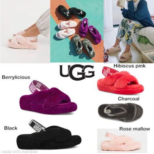 UGG(アグ)の♡毎日感謝してます♡様　秋色✨新品✨23✨UGG✨Fab Yeah✨ファブイヤー レディースの靴/シューズ(サンダル)の商品写真