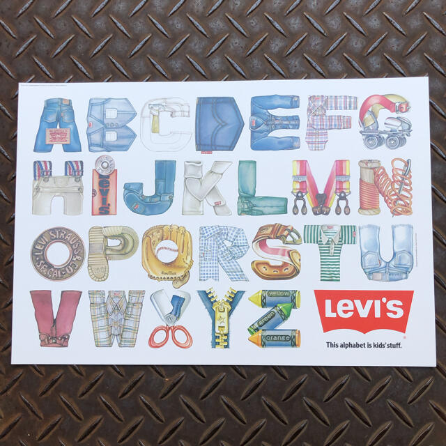 Levi's(リーバイス)の70s デッドストック　Levis kids ポスター　リーバイス エンタメ/ホビーのアニメグッズ(ポスター)の商品写真