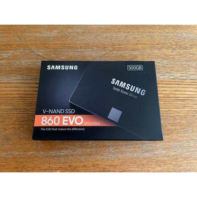 SAMSUNG(サムスン)の未開封 SAMSUNG SSD 860EVO 500GB 未使用新品 サムスン スマホ/家電/カメラのPC/タブレット(PCパーツ)の商品写真