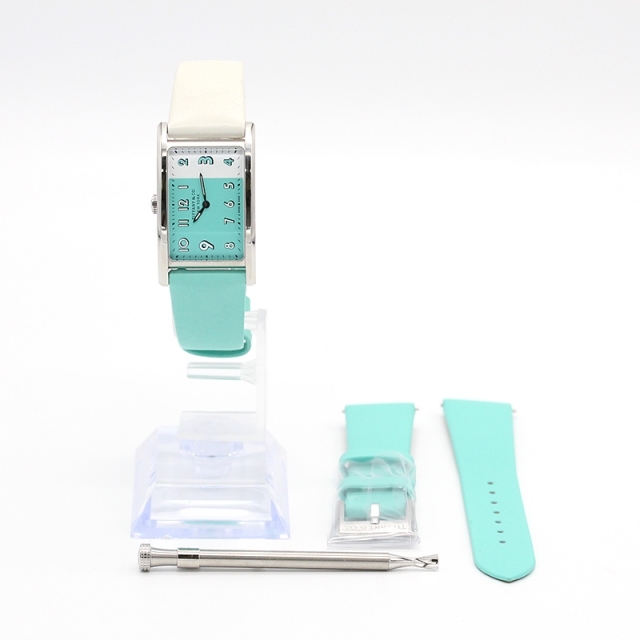Tiffany & Co.(ティファニー)のティファニー TIFFANY＆CO イーストエンド2ハンド 腕時計 レ【中古】 レディースのファッション小物(腕時計)の商品写真