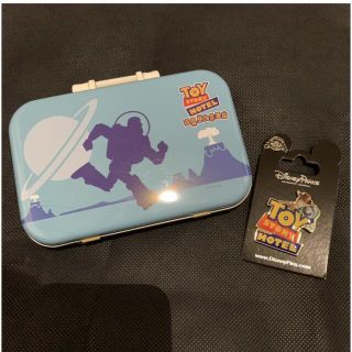 ディズニー(Disney)の上海 トイストーリーホテル アメニティ ピンバッチ 限定品 上海ディズニー(キャラクターグッズ)